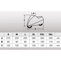 Housse pour moto HELD Advanced étanche 2