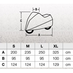 Housse pour moto HELD Basic étanche 2