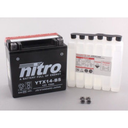 Batterie de moto NITRO YTX14-BS