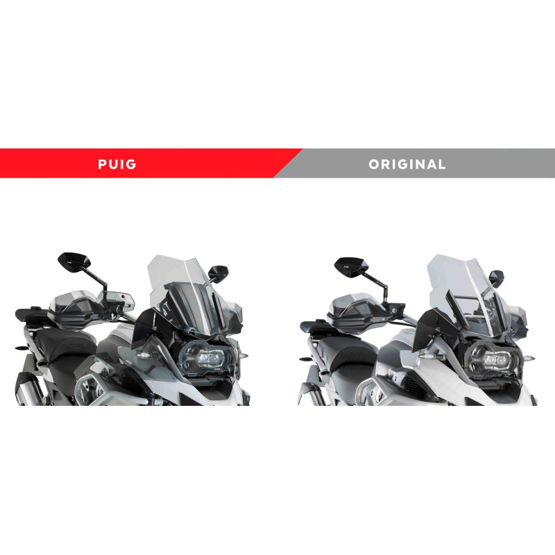 Kit PUIG electrique pour bulle BMW R1200 GS 2013 2018 baissé