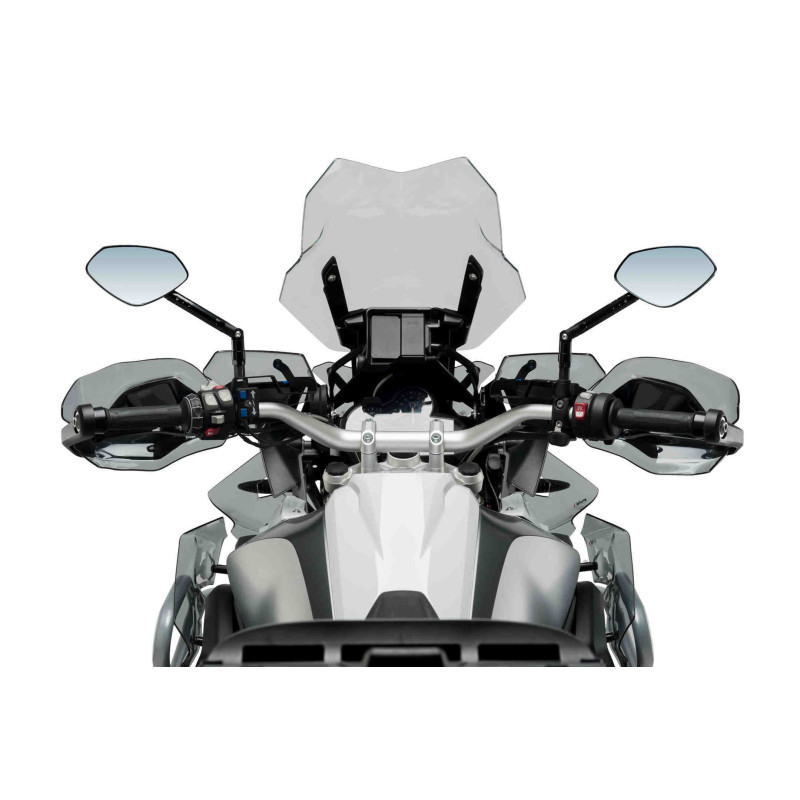 Kit PUIG electrique pour bulle BMW R1200 GS 2013 2018 haute vue arriere