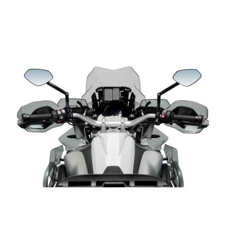 Kit PUIG electrique pour bulle BMW R1200 GS 2013 2018 vue bas arriere