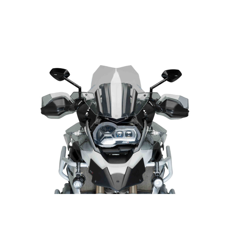 Kit PUIG electrique pour bulle BMW R1200 GS 2013 2018 vue bas de face