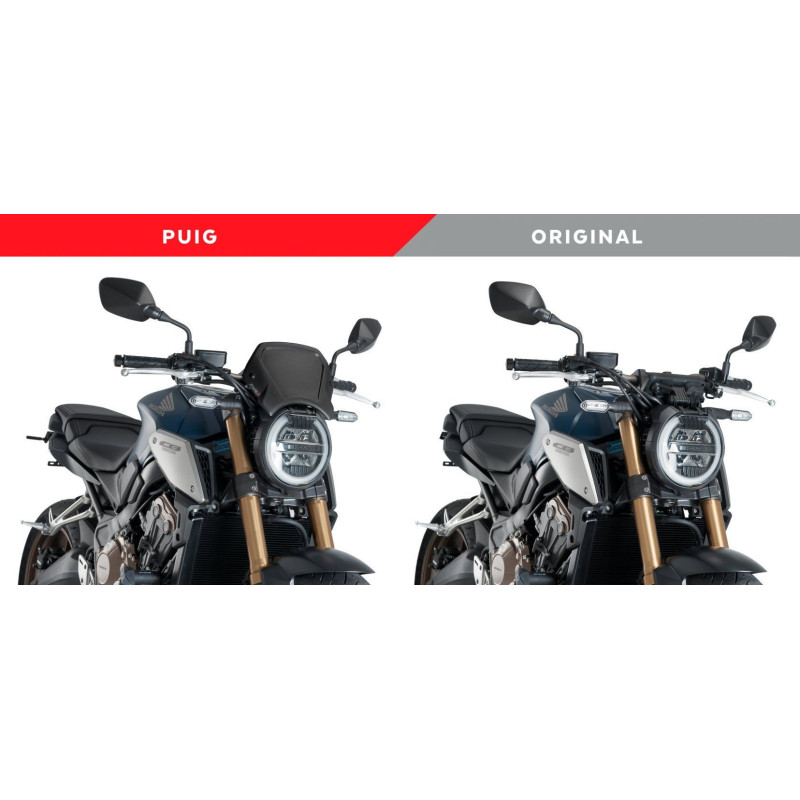 Plaque frontale en aluminium PUIG HONA CB650R NEO SPORTS CAFE 2019