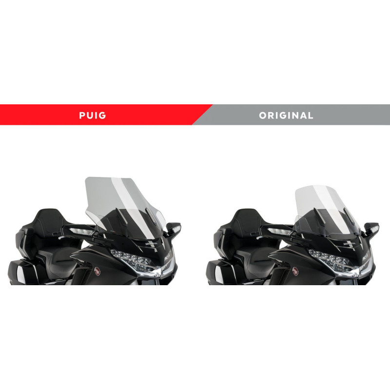 Bulle Touring PUIG pour HONDA GL1800 Gol wing 2019 comparatif