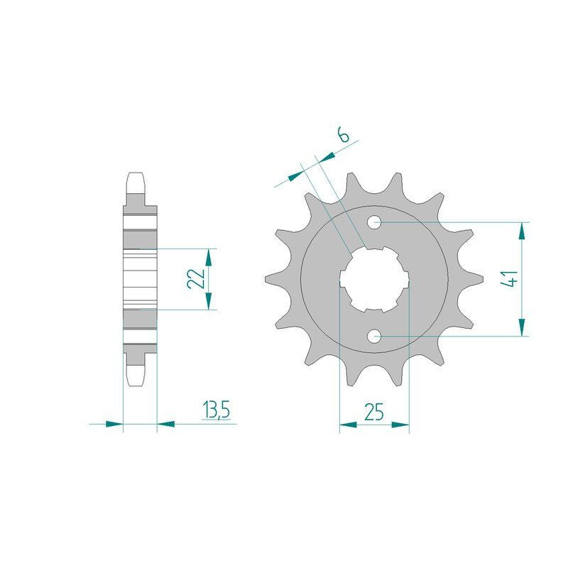 Kit Chaine DC HONDA XL 600 V H,J,(TRANSALP PD06) (1987-1988) TRANSALP PD06
