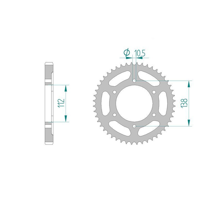 Kit Chaine DC YAMAHA YZF 600 R6  (5EB) (1999-2002) 5EB