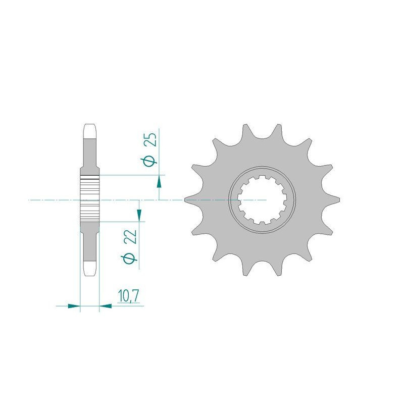 Kit Chaine DC YAMAHA TDM 850 (4TX) (1996-1998) 4TX