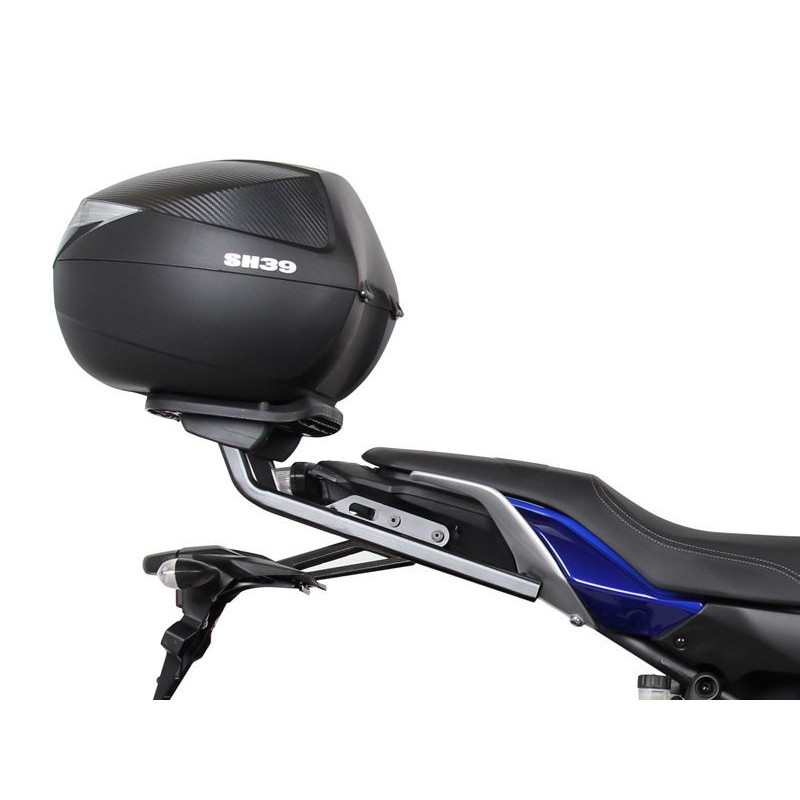Porte paquet SHAD Top Master pour YAMAHA Tracer 700GT 2019 gros plan top case