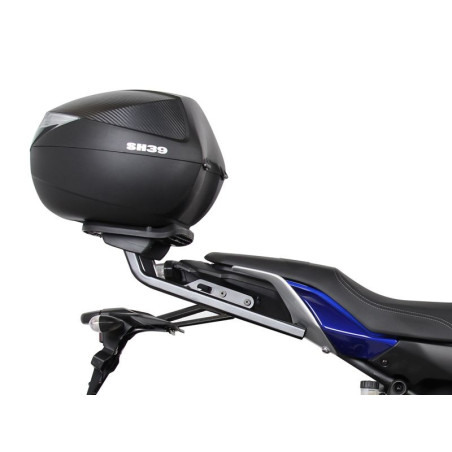 Porte paquet SHAD Top Master pour YAMAHA Tracer 700GT 2019 gros plan top case
