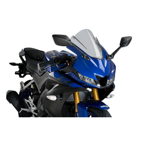Bulle Z-Racing PUIG pour YAMAHA YZF R 125 2019 fumé clair
