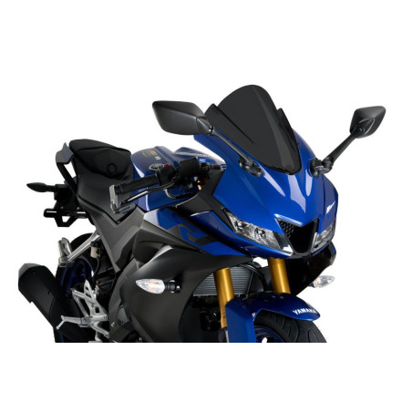Bulle Z-Racing PUIG pour YAMAHA YZF R 125 2019 carbone