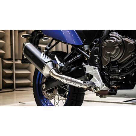 Silencieux d'echapement moto REMUS Black Hawk Yamaha 700 Tenere gros plan 2