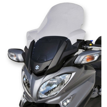 Pare brise Haute protection ERMAX pour scooter SUZUKI Burgman 650 Executive 2013 2020 gros plan