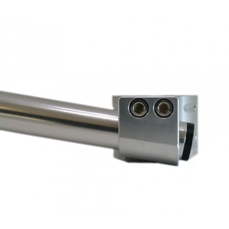 Guidon bracelet BRAZOLINE sur tube de fourche detail