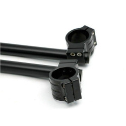 Guidon bracelet noir BRAZOLINE sur tube de fourche 2