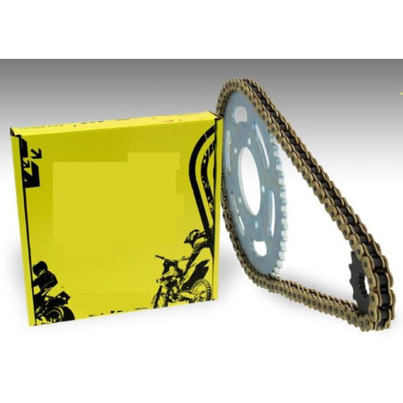 Kit chaine DID ACIER YAMAHA YS 125 2017 2019