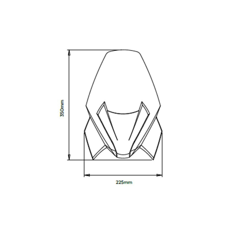 Saute vent PUIG Naked new generation SPORT pour BMW F900R 2020