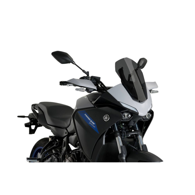 Bulle Sport PUIG pour Yamaha MT-07 Tracer fumé foncé