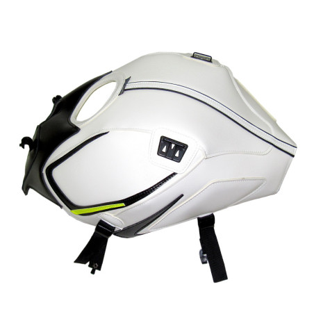 Protège réservoir BAGSTER KAWASAKI Z650 blanc lisere noir