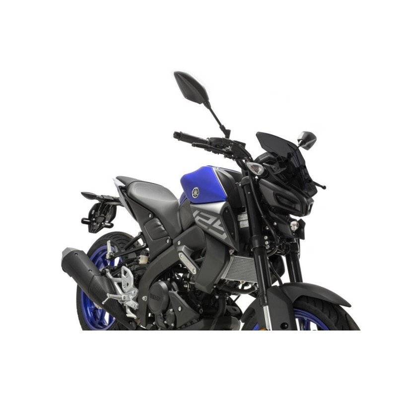 Saut vent Naked New génération sport Yamaha MT-125 fumé foncé
