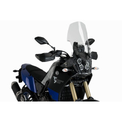 Support bulle MEM PUIG avec bulle Touring pour Yamaha Ténéré 700