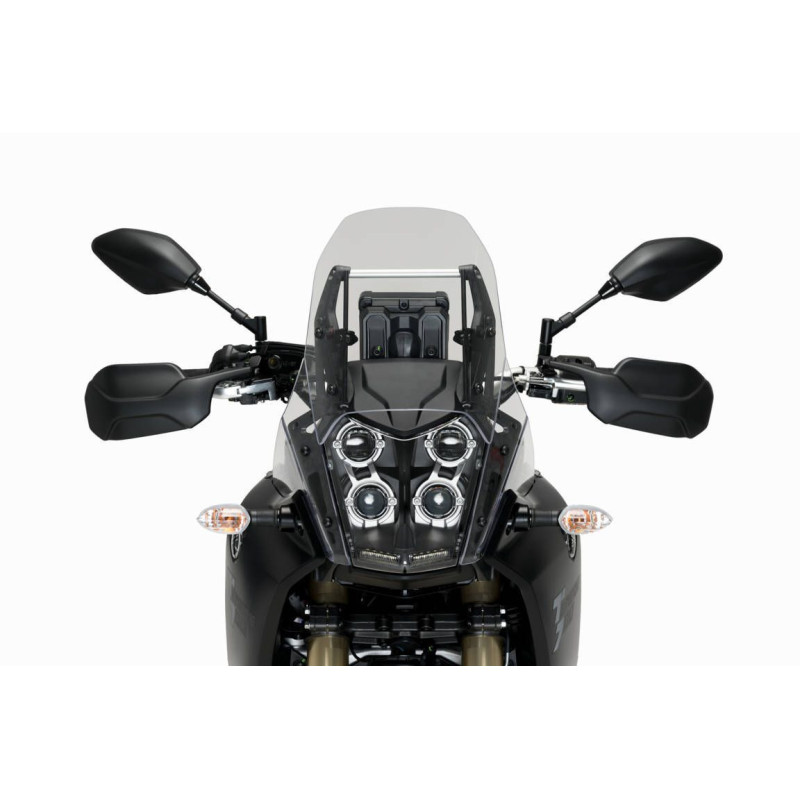 Support bulle MEM PUIG avec bulle Touring pour Yamaha Ténéré 700