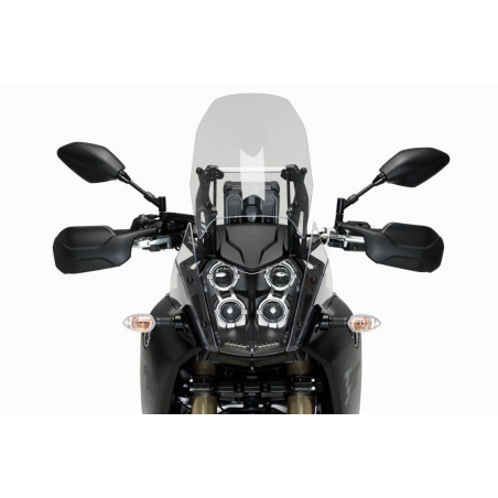 Support bulle MEM PUIG avec bulle Touring pour Yamaha Ténéré 700