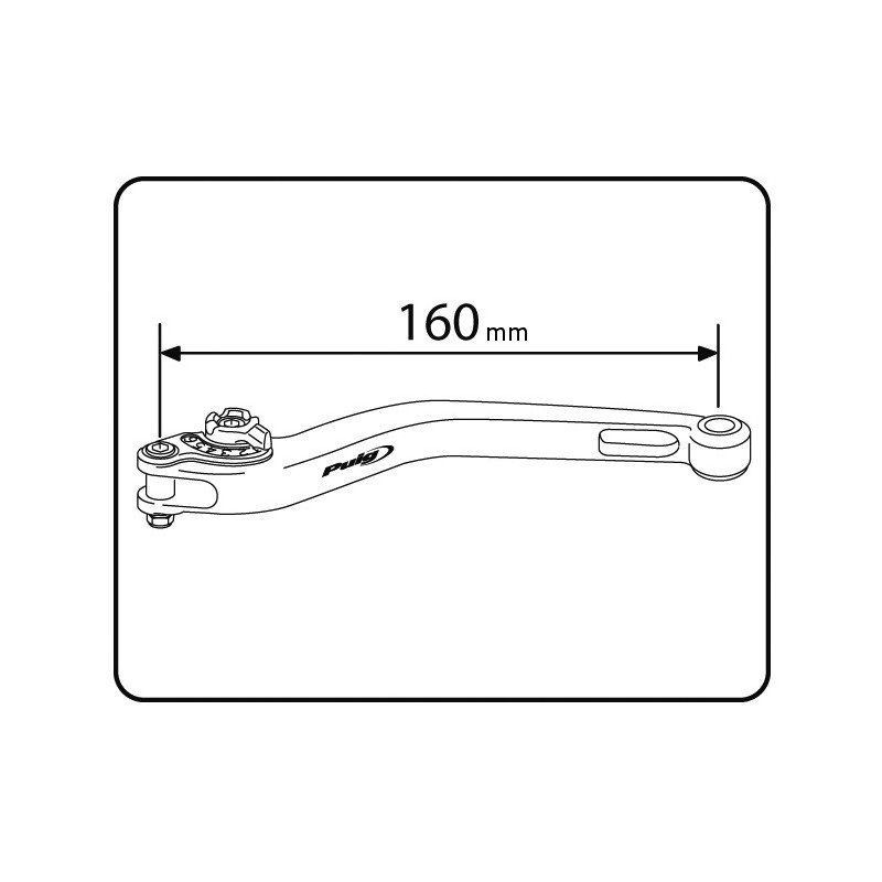 Levier d'embrayage PUIG fixe 3.0