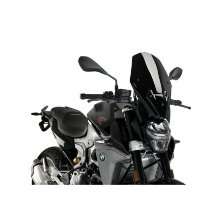 Saute vent Naked new generation touring BMW F900R 2020 pour support origine noire