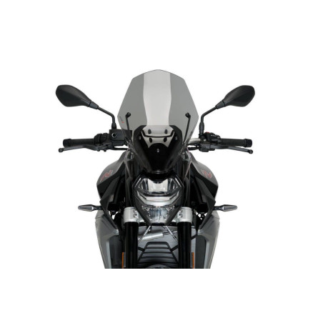 Saute vent Naked new generation touring BMW F900R 2020 pour support origine vue de face