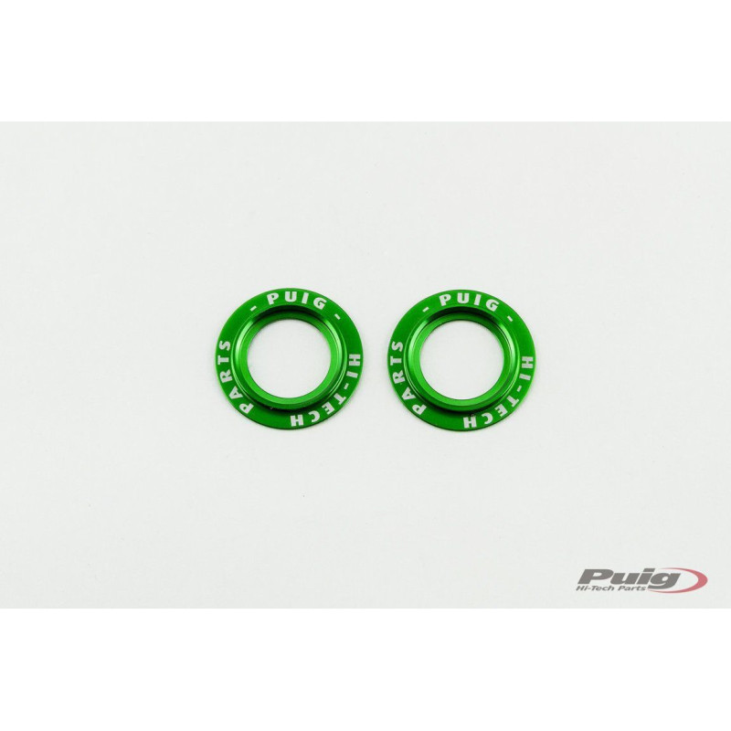 Protection de fourche PHB19 Triumph Tiger 900 anneaux vert
