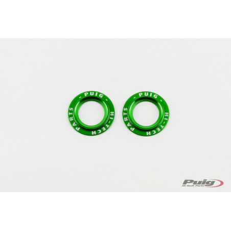 Protection de fourche PHB19 Triumph Tiger 900 anneaux vert
