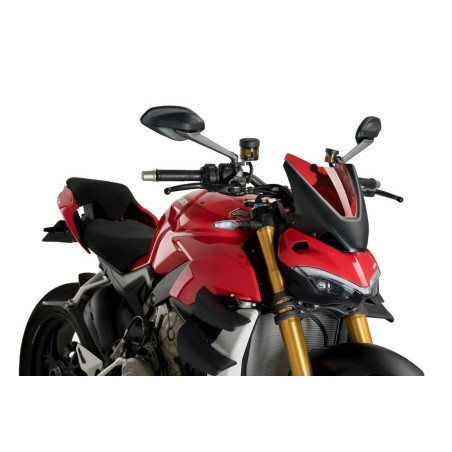 Saute vent Naked new generation sport DUCATI Streetfighter V4 rouge