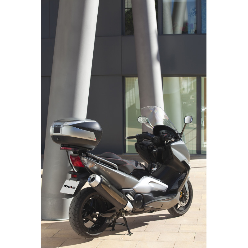 TOP CASE SHAD SH48 pour moto couleur New Titanium
