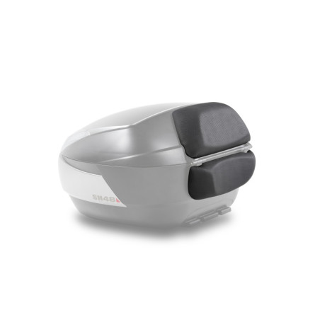 TOP CASE SHAD SH48 pour moto couleur Gris foncé dosseret