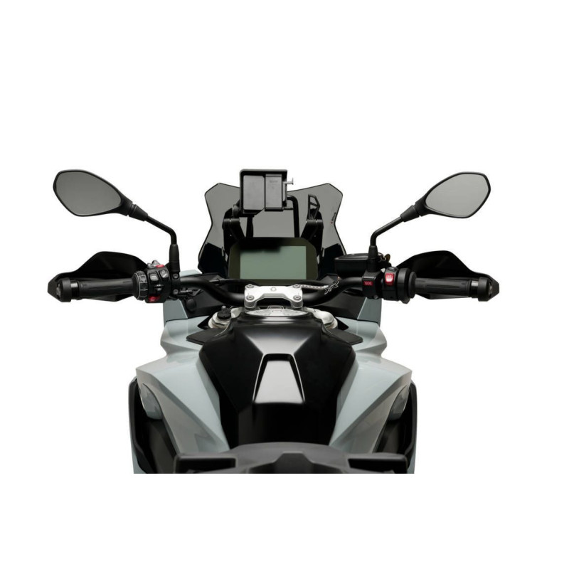 Bulle Sport PUIG pour BMW S1000 XR vue du pilote