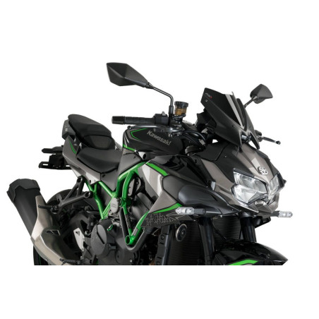 Saute vent Naked new generation sport KAWASAKI Z H2 noire
