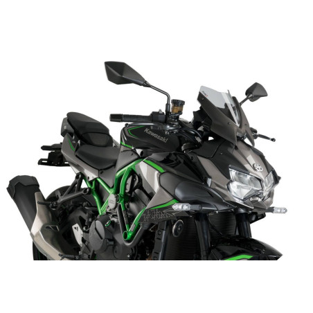 Saute vent Naked new generation sport KAWASAKI Z H2 fumé