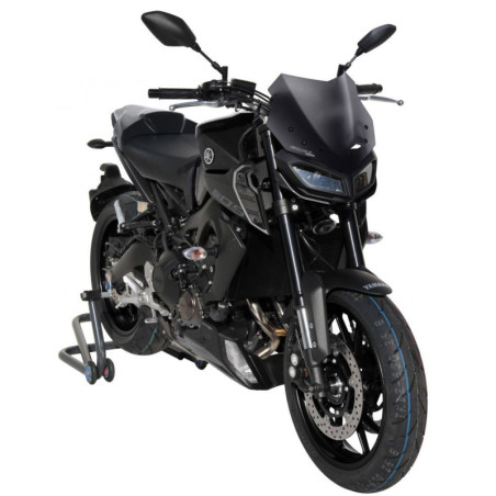 BULLE ERMAX Sport  Yamaha MT09/FZ 9 2017 noir satin