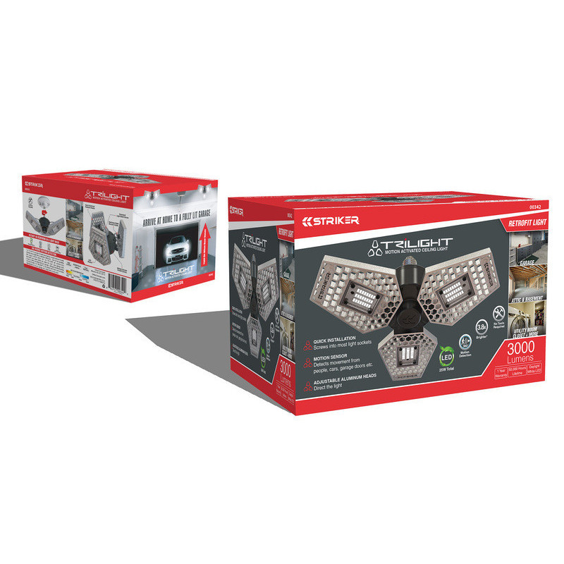 Lampe RISK RACING Striker Trilight LED 3000 lumens