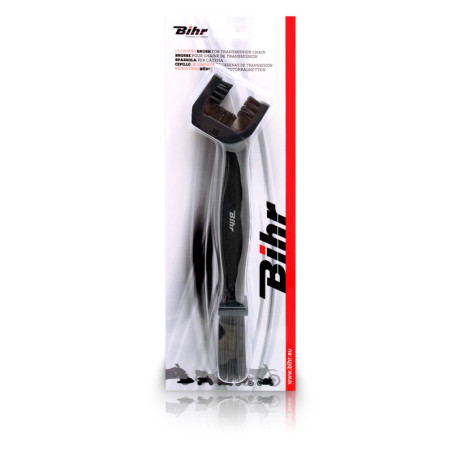 Brosse chaîne de transmission BIHR noire