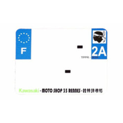 Plaques Françaises PPI 210x130 SIV Département 84 PVC 10 pièces 2