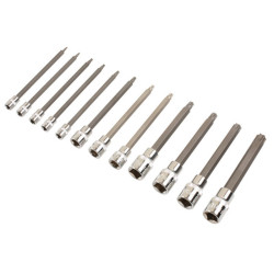 Jeu d'embouts de sécurité Torx® LASER TOOLS 135 mm - 12 pieces 2