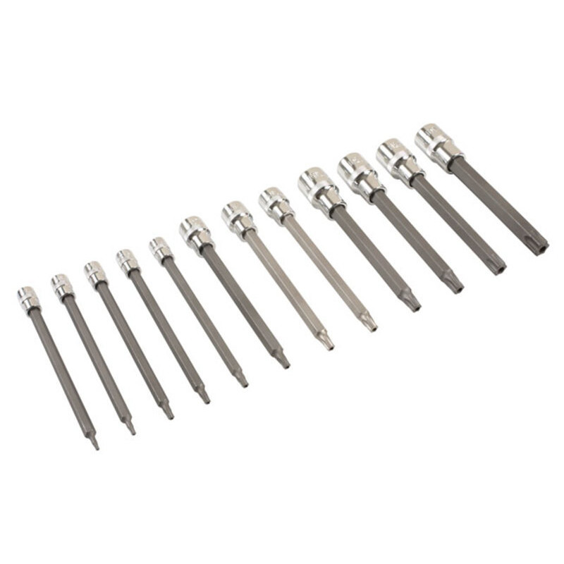 Jeu d'embouts de sécurité Torx® LASER TOOLS 135 mm - 12 pieces