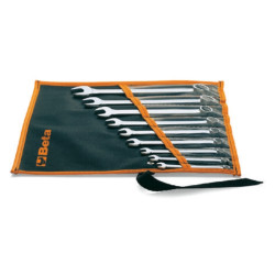 Jeu de 9 clés mixtes en pouces BETA en trousse