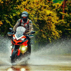 Kit de montage BARKBUSTERS montage 2 points noir Ducati 2