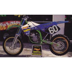 Kit plastiques & déco UFO Hot Wheels Replica Kawasaki KX125/250 2