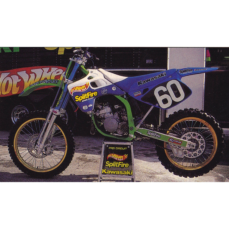 Kit plastiques & déco UFO Hot Wheels Replica Kawasaki KX125/250