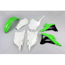 Kit plastique & déco UFO couleur origine Kawasaki KX85 2